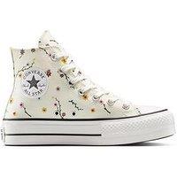 Converse Womens Chuck Taylor All Star Lift - White