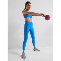 Under Armour Womens Training Tech High Ankle Tights - Blue