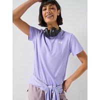 Under Armour Womens Training Tech Rib T-Shirt - Purple
