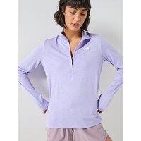 Under Armour Womens Training Tech Twist 1/2 Zip Top - Purple