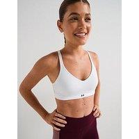 Under Armour Womens Training Infinity 20 Light Support A-C Cup Sports Bra - White
