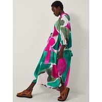 Monsoon Miley Midi Dress - Green