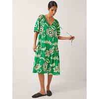 Monsoon Kristen Dress - Green