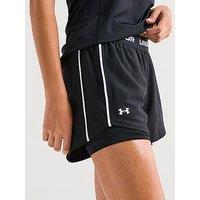 Under Armour Womens Training Tech Play Up 2In1 Shorts - Black