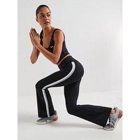 Under Armour Womens Training Motion Sport Tape Flare Pants - Black