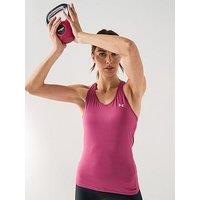 Under Armour Womens Training Tech Mesh Racer Tank - Burgundy