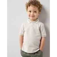 The Very Collection Boys Short Sleeve Textured Polo And Chino Outfit Set
