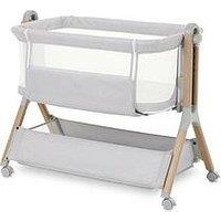 Obaby Bedside Crib - Grey