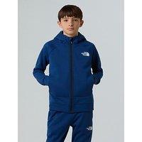 The North Face Boys Mountain Athletics Full Zip Hoodie - Blue