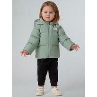 The North Face Baby Down Fleece Lined Jacket - Green