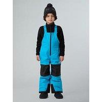 The North Face Kids Freedom Insulated Ski Bib Trousers- Blue