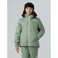 The North Face Girls Freedom Insulated Ski Jacket - Green