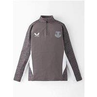 Castore Everton Junior 25/26 Training Mid Layer - Grey