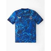 Castore Everton Junior 25/26 Home Pre Match Shirt - Blue