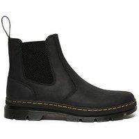 Dr Martens Embury Crazy Horse Leather Casual Boots - Black