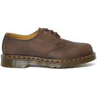Dr Martens Dr 1461 3 Eye Crazy Horse Lace Up Shoes - Brown