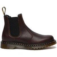 Dr Martens Dr 2976 Wl Grizzly Chelsea Boot - Dark Brown