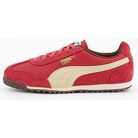 Puma Womens Arizona Nylon Trainer -Burgundy - Red