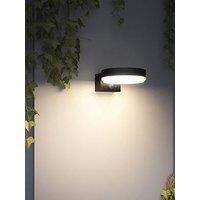 4Lite Antheia Solar Sleek Wall Light With Built In Pir Motion Sensor