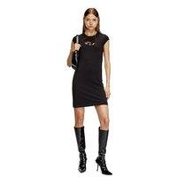 Diesel D-Angiel T-Shirt Dress - Black