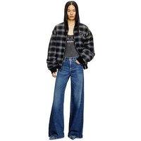 Diesel 1978 D-Akemi Wide Leg Jeans - Dark Wash