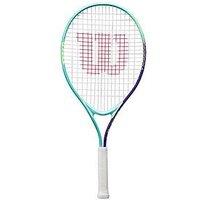 Wilson Intrigue Junior 25 Inch Girls Tennis Racket - Purple/Turquoise