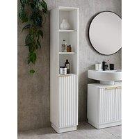 The Very Collection Maeva Fluted Tall Cabinet - Fsc Certified