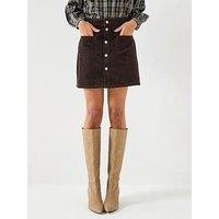 Jdy Corduroy Skirt - Brown