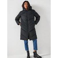 Jdy Water Repellent Padded Coat - Black