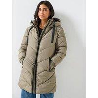 Jdy Skylar Life Hooded Jacket - Green