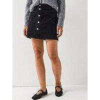 Jdy Shiraz Corduroy Skirt - Black