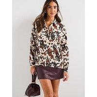 Only Nova Life Elite Long Sleeve Grace Shirt - Brown