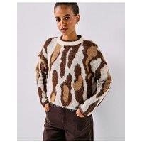Only Edelie Life Knitted Pullover Jumper - Multi