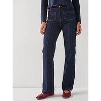 Only Onlemily Flared Jeans - Blue
