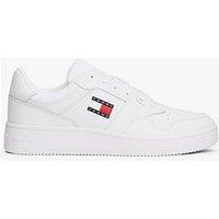 Tommy Jeans Ttjm Cupsole Leather Essential Trainers - White