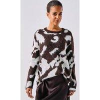 Only Costa Long Sleeve O-Neck Knitted Pullover - Black