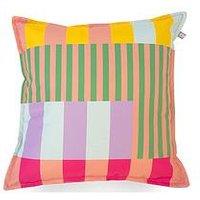 Rucomfy Indoor/Outdoor Cushion - Block Print