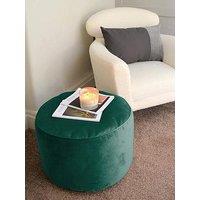 Rucomfy Velvet Pouffe Beanbag
