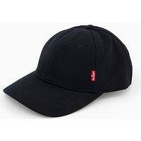 Levi'S Classic Twill Red Tab Baseball Cap - Black