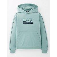 Ea7 Emporio Armani Boys Train Visibility Hoodie - Blue