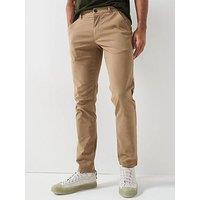 Farah Elm Twill Slim Fit Chinos - Beige