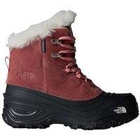 The North Face Kids Shellista V Lace Waterproof Snow Boots - Brown