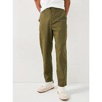 Farah Hawtin Tapered Fit Trousers - Khaki