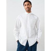 Farah F Tab Brewer Boxy Long Sleeve Shirt