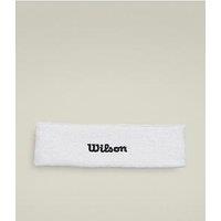 Wilson Unisex Tennis Headband - White