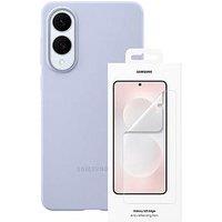 Samsung Silicone Case For Galaxy S25 Edge, Black And Anti Reflecting Film