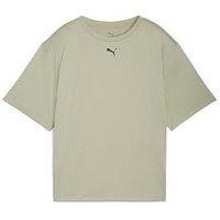 Puma Womens Training Essential Relaxed T-Shirt - Green