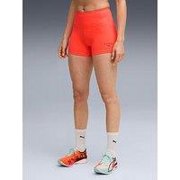 Puma Womens X Hyrox Essential Shorts Tights - Red