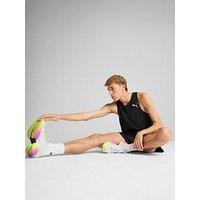 Puma Mens Running Raceday Ultraspun Singlet - Black
