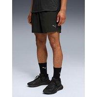Puma Mens Training Tech Stretch Woven Shorts - Black